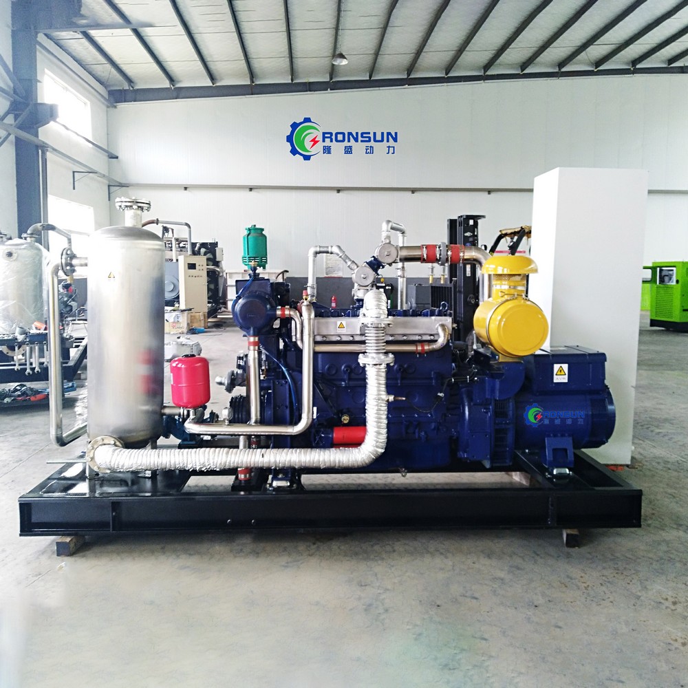 100kW 125kVA Biogas Generator Set