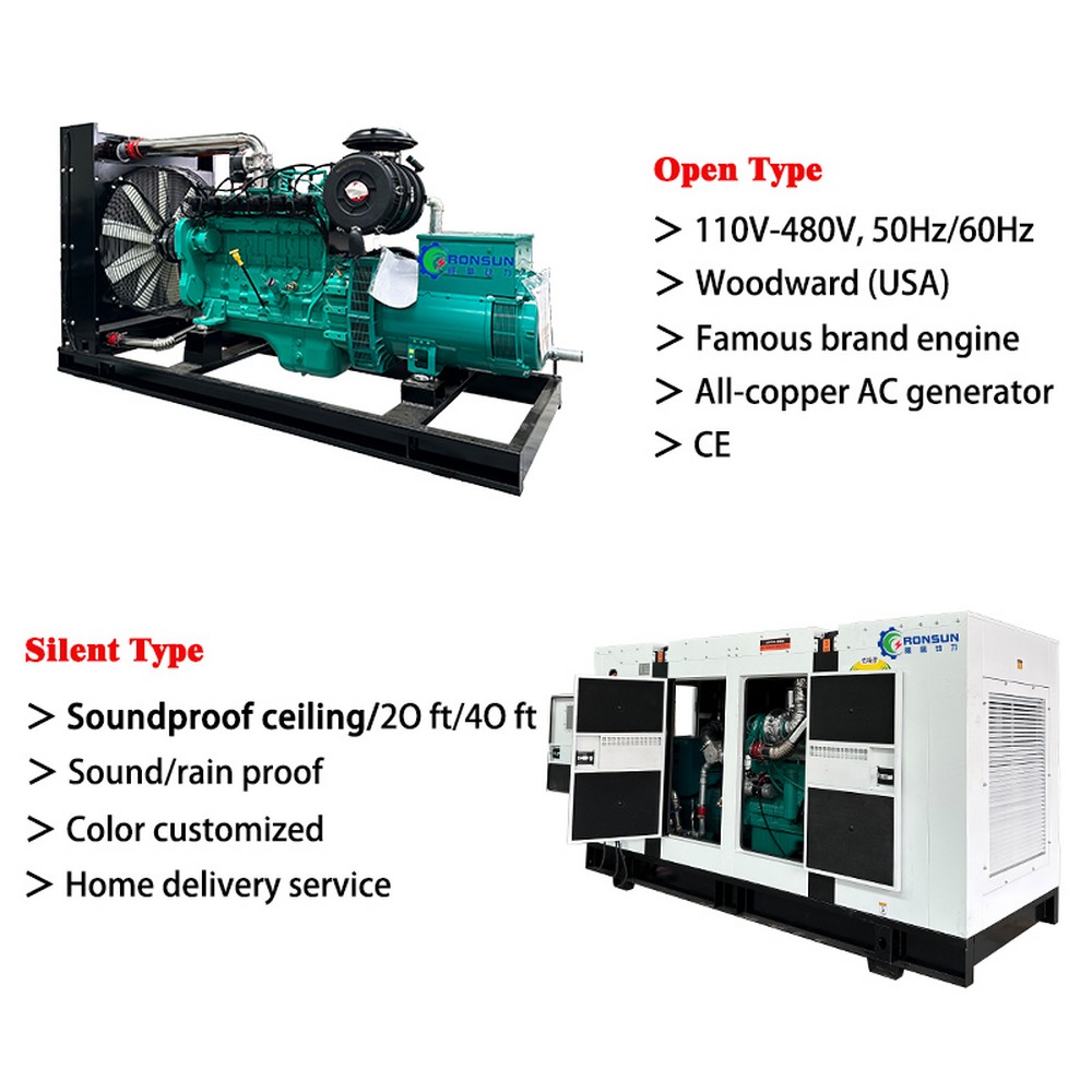 120kW 150kVA Syngas Generator Set